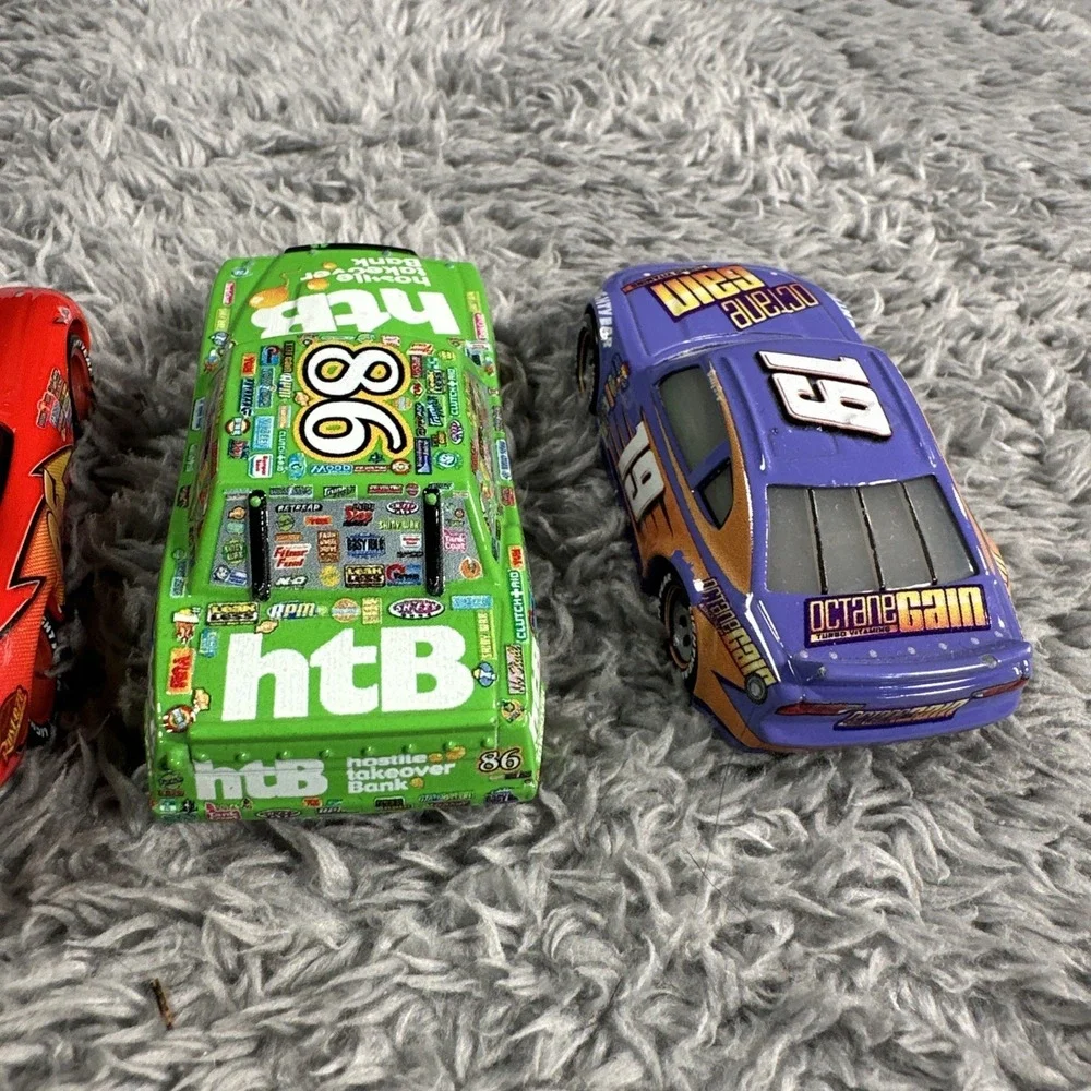 Lot Of Disney Pixar Cars 3 Bobby Swift #19 Octane Gain Mattel 1:55 Diecast Loose